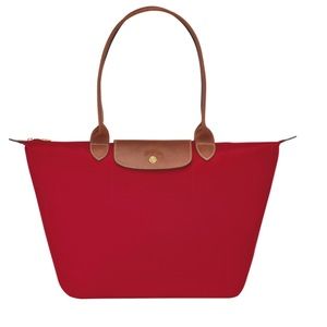 LE PLIAGE ORIGINAL SHOULDER BAG L Red NWT